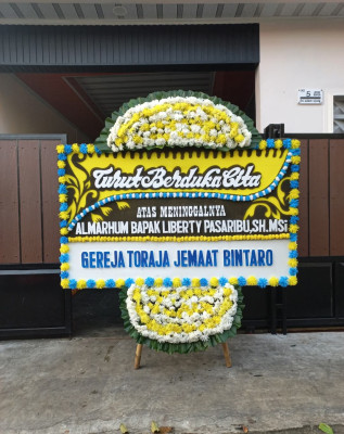 Papan Bunga Duka di Bruwa