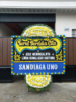 Papan Bunga Duka di Bruwa